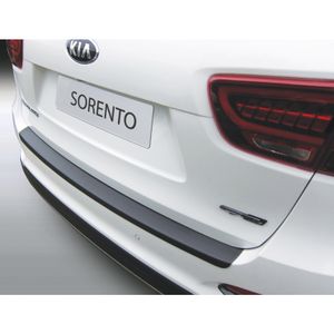 Bumper beschermer passend voor Kia Sorento III (UM) Facelift 10/2017- Zwart GRRBP885