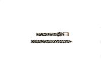 Horlogeband Tissot T600047022 / T0581093703600A Leder/Kunststof Multicolor 9mm