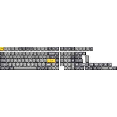 Double-Shot PBT OSA Full Keycap-Set - Light And Dark Grey Keycaps