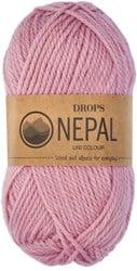 Drops Nepal Uni Colour 3720 Roze