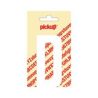 Deco letter d nobel wit 90 mm Pickup - Pickup