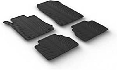 Rubbermatten passend voor Mercedes E-Klasse W210 1995-2003 (T-Design 4-delig) GL0506