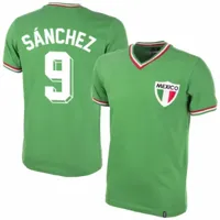 Mexico retro voetbalshirt 1980's + Sanchez 9