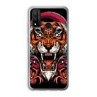 Tiger and Rattlesnakes: Huawei P Smart (2020) Transparant Hoesje