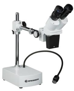 Bresser Optik Biorit ICD-CS 5x-20x Auflicht-LED (30.5) Stereomicroscoop Binoculair 20 x Opvallend licht