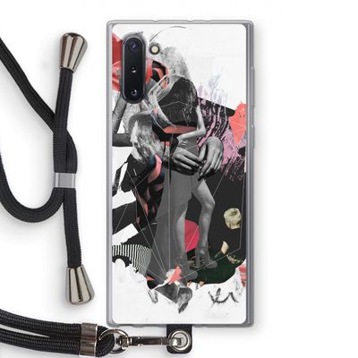 Dissimulation du réel: Samsung Galaxy Note 10 Transparant Hoesje met koord