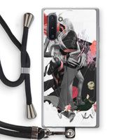 Dissimulation du réel: Samsung Galaxy Note 10 Transparant Hoesje met koord