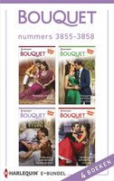 Bouquet e-bundel nummers 3855 - 3858 (4-in-1) - Tara Pammi, Kim Lawrence, Melanie Milburne, Julia James - ebook