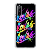 Loves: Sony Xperia 10 III Transparant Hoesje