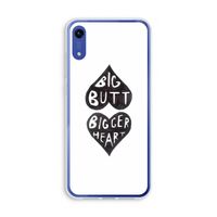 Big butt bigger heart: Honor Play 8A Transparant Hoesje