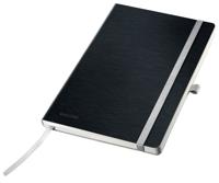 Notitieboek leitz style a5 lijn 160pag zwart | 5 stuks