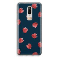Framboosjes: OnePlus 6 Transparant Hoesje