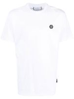 Philipp Plein t-shirt en coton à patch logo - Blanc - thumbnail