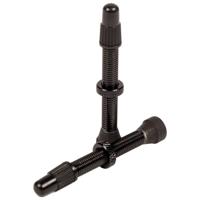 STANS Stan&apos;s valve stem aluminium (shop pack - 10pcs) - universal, presta - black - 55mm