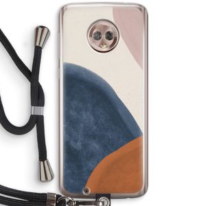 Geo #1: Motorola Moto G6 Transparant Hoesje met koord