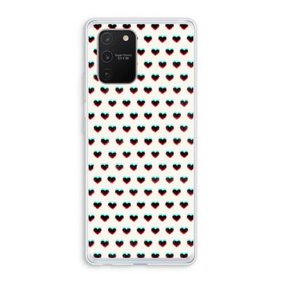 Hartjes: Samsung Galaxy S10 Lite Transparant Hoesje