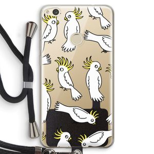Papegaai: Huawei Ascend P8 Lite (2017) Transparant Hoesje met koord