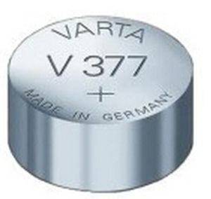 V 377 Bli.1  (10 Stück) - Battery Button cell 24mAh 1,55V V 377 Bli.1