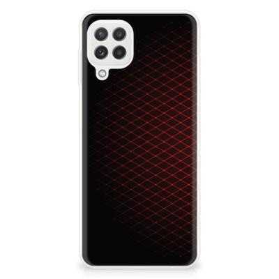 Samsung Galaxy A22 4G | M22 | TPU bumper | Geruit Rood