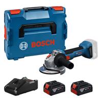 Bosch Professional GWS 18V-8 Accu haakse slijper 125mm 18V 5.0Ah in L-Boxx - 06019N9003
