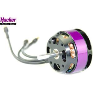 Hacker A30-22 S V4 Brushless elektromotor voor vliegtuigen kV (rpm/volt): 1440 Aantal windingen (turns): 22