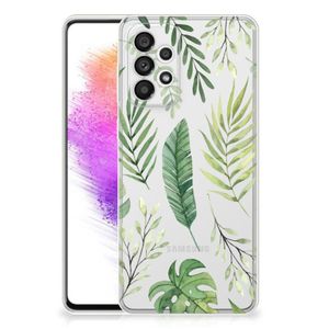 Samsung Galaxy A73 5G TPU Case Leaves