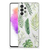 Samsung Galaxy A73 5G TPU Case Leaves - thumbnail