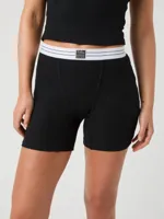 Dames boxershort lange pijpjes - Original rib boxer