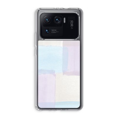 Square pastel: Xiaomi Mi 11 Ultra Transparant Hoesje