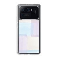 Square pastel: Xiaomi Mi 11 Ultra Transparant Hoesje