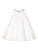 La Stupenderia robe sans manches à appliqués - Blanc