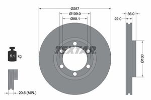 Remschijf 92075800