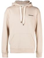 MARANT hoodie à logo imprimé - Tons neutres