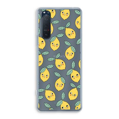 Citroenen: Sony Xperia 5 II Transparant Hoesje
