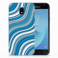 Samsung Galaxy J3 2017 | TPU bumper | Waves Blue