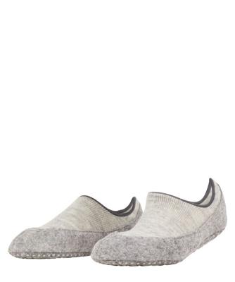 Falke Cosyshoe Dames Slof Light Grey Mel. 41-42