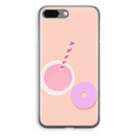 Donut: iPhone 8 Plus Transparant Hoesje
