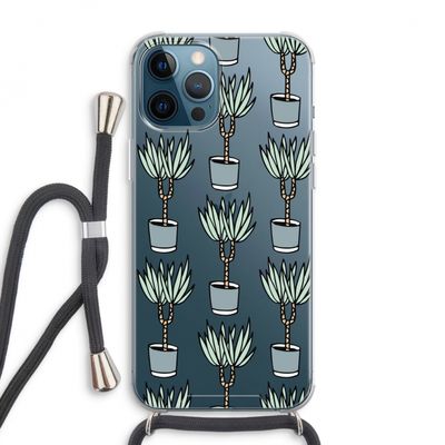 Boompje: iPhone 12 Pro Max Transparant Hoesje met koord