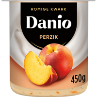 Danio Romige Kwark Perzik 450 g bij Jumbo
