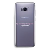 gij beslist: Samsung Galaxy S8 Transparant Hoesje