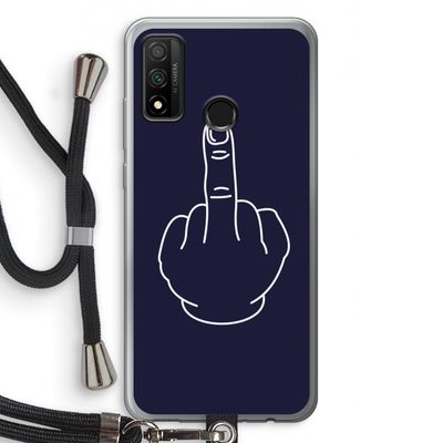 F**k U: Huawei P Smart (2020) Transparant Hoesje met koord