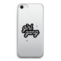 Girl Gang: iPhone SE 2020 Transparant Hoesje