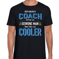 Deze kanjer is Coach - cadeau t-shirt - zwart - voor heren - bedankt