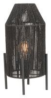 LABEL51 Tafellamp 'Ibiza' Jute, kleur Zwart