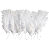Creativ Company Veren, l: 11-17 cm, wit, 18 bol/ 1 doos