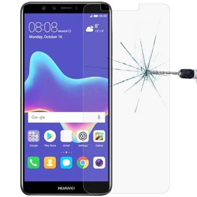 0 26 mm 9H 2.5D getemperd glas Film voor Huawei Y9 (2018)