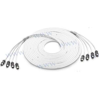 JLM-XMD-WHTAIC4-25 - JLAudiokabel 4-kanaals interconnect 7.6