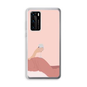 Wine: Huawei P40 Transparant Hoesje