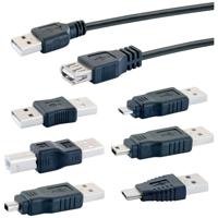 Schwaiger USB 2.0 Verlengkabel [1x USB-A 2.0 stekker - 1x USB 2.0 bus A] CAUSET 531 1.5 m - thumbnail