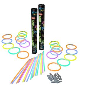 Glow in the dark sticks - breaklights - 50x sticks van 20 cm - multi kleuren